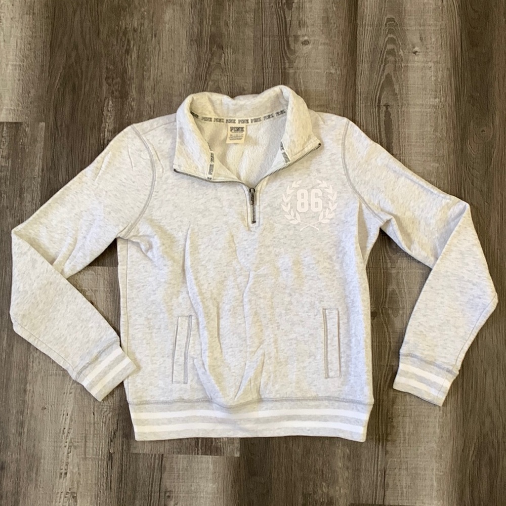Victoria’s Secret PINK Half Zip Sweatshirt!